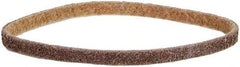 Norton - 1/2" Wide x 12" OAL, Aluminum Oxide Abrasive Belt - Aluminum Oxide, Coarse, Nonwoven, Cloth Backing - Americas Industrial Supply
