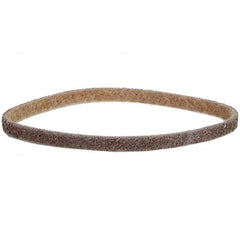 Norton - 1/4" Wide x 18" OAL, Aluminum Oxide Abrasive Belt - Aluminum Oxide, Coarse, Nonwoven, Cloth Backing - Americas Industrial Supply