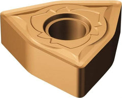 Sandvik Coromant - WNMG432 SMR Grade 1125 Carbide Turning Insert - TiAlN/AlCr2O3 Finish, 80° Trigon, 1/2" Inscr Circle, 3/16" Thick, 1/32" Corner Radius - Americas Industrial Supply