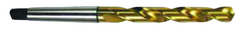 29.75mm Dia. - HSS 3MT GP Taper Shank Drill-118Â° Point-TiN - Americas Industrial Supply