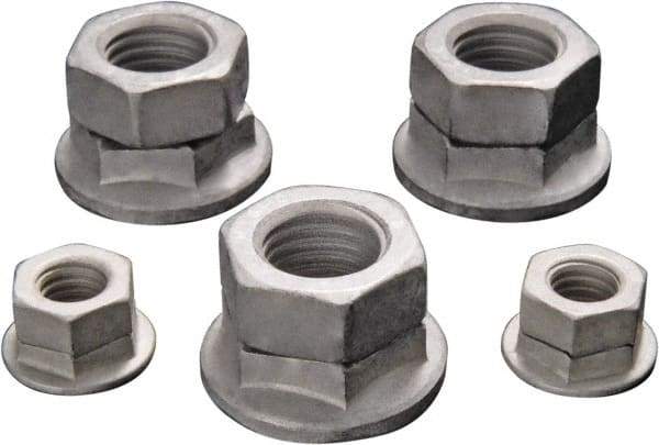 DISC-LOCK - 1/2-20 UNF Grade 8 Steel Free Spinning Hex Lock Nut - Magni 565 Finish - Americas Industrial Supply