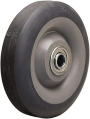 Hamilton - 5 Inch Diameter x 1-3/8 Inch Wide, Rubber on Thermoplastic Caster Wheel - 275 Lb. Capacity, 1-5/8 Inch Hub Length, 1/2 Inch Axle Diameter, Ball Bearing - Americas Industrial Supply