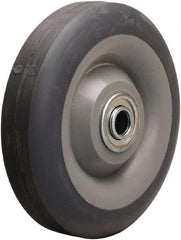 Hamilton - 5 Inch Diameter x 1-3/8 Inch Wide, Rubber on Thermoplastic Caster Wheel - 275 Lb. Capacity, 1-9/16 Inch Hub Length, 1/2 Inch Axle Diameter, Stainless Steel Ball Bearing - Americas Industrial Supply