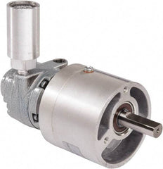 Gast - 0.32 hp Reversible Face Air Actuated Motor - 15:1 Gear Ratio, 350 Max RPM, 1.38" Shaft Length, 1/2" Shaft Diam - Americas Industrial Supply