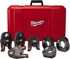 Milwaukee Tool - Handheld Shear/Nibbler Pressing Tool Jaws - For Use with Pressing Tools - Americas Industrial Supply