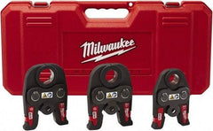 Milwaukee Tool - Handheld Shear/Nibbler Pressing Tool Jaws - For Use with Pressing Tools - Americas Industrial Supply