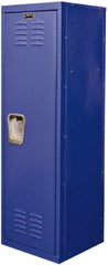 Hallowell - 1 Door, 1 Tier, Kid & Teen Lockers - Americas Industrial Supply