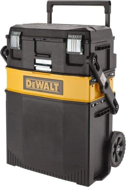 DeWALT - 29" Wide x 27" High x 21" Deep, Tool Cart - 90 Lb Capacity, Black - Americas Industrial Supply