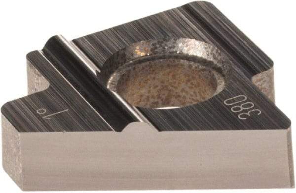 Sandvik Coromant - 1/2" Inscribed Circle, Toolholder Shim for Indexables - 0.219016" Thick, 5322 380 Shim Style, Positive Rake, Left Hand, Right Hand Cut - Americas Industrial Supply