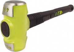 Wilton - 6 Lb Head, 16" Long Sledge Hammer - Steel Head, Steel Handle with Grip - Americas Industrial Supply