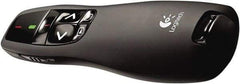 Logitech - Black Wireless Presenter - Use with Windows XP, Vista, 7, 8 - Americas Industrial Supply