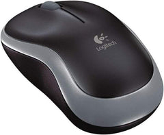 Logitech - Black Mouse - Use with Mac OS X 10.4 & Later, Windows XP, Vista, 7 - Americas Industrial Supply