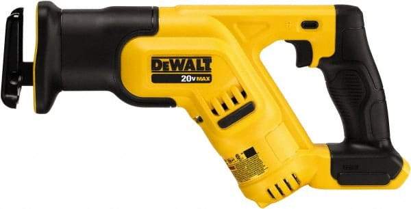 DeWALT - 20V, 0 to 2,900 SPM, Cordless Reciprocating Saw - 1-1/8" Stroke Length, 14" Saw Length, Lithium-Ion Batteries Not Included - Americas Industrial Supply