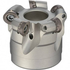 Sumitomo - 2" Cut Diam, 6mm Max Depth, 3/4" Arbor Hole, 4 Inserts, RDET12 Insert Style, Indexable Copy Face Mill - RSX Cutter Style, 1-3/4 High, Series RSX - Americas Industrial Supply