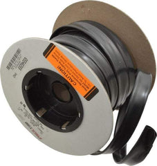 Made in USA - 2:1, PVC Heat Shrink Electrical Tubing - Black - Americas Industrial Supply