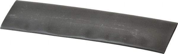 Made in USA - 6" Long, 2:1, PVC Heat Shrink Electrical Tubing - Black - Americas Industrial Supply