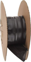 Made in USA - 2:1, PVC Heat Shrink Electrical Tubing - Black - Americas Industrial Supply