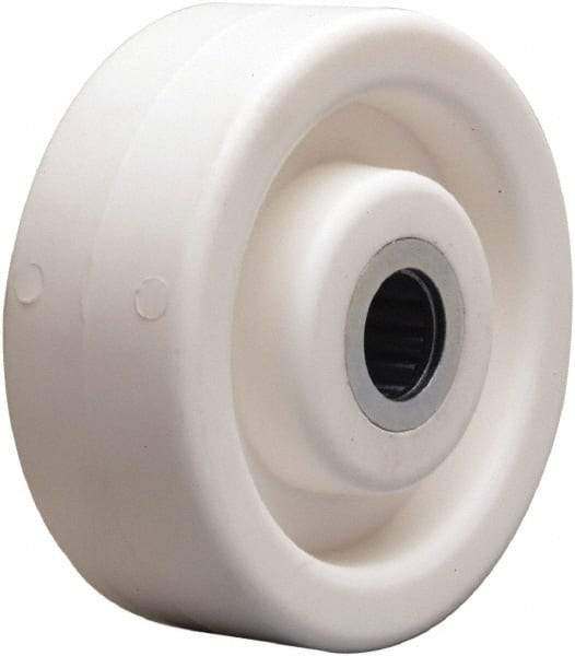 Hamilton - 4 Inch Diameter x 1-1/2 Inch Wide, Polyolefin Caster Wheel - 400 Lb. Capacity, 1-5/8 Inch Hub Length, 5/8 Inch Axle Diameter, Plain Bore Bearing - Americas Industrial Supply