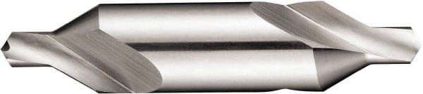 Combo Drill & Countersink: BS5A, High Speed Steel Bright (Polished) Finish, 7/32″ Point Dia, Series A225