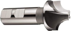 DORMER - 16mm Radius, 1.8898" Mill Diam, 5 Flute Cobalt Corner Rounding End Mill - Single End, Uncoated, 4.1339" OAL, 63/64" Shank Diam - Americas Industrial Supply