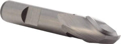 DORMER - 15mm Diam, 16mm LOC, 2 Flute Cobalt Ball End Mill - Uncoated, Single End, 73mm OAL, 12mm Shank Diam, Spiral Flute - Americas Industrial Supply