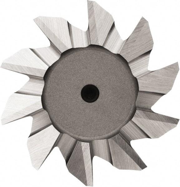 DORMER - 25mm Diam x 10mm Width of Cut, 60° Included Angle, Cobalt Dovetail Cutter - Weldon Flat, Uncoated - Americas Industrial Supply