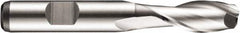 DORMER - 20mm Diam, 38mm LOC, 2 Flute Powdered Metal Keyway End Mill - Spiral Flute, Uncoated, 20mm Shank Diam, 104mm OAL, 30° Helix, Centercutting - Americas Industrial Supply