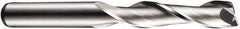 DORMER - 2 Flute Cobalt Roughing & Finishing Square End Mill - Uncoated, Straight Shank, 30° Helix, Centercutting, Extra Long Length - Americas Industrial Supply