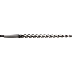 DORMER - 6mm Pin, 0.3152" Diam, 0.2325" Small End, Morse Taper Shank, 105mm Flute, Taper Pin Reamer - Americas Industrial Supply