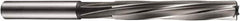 DORMER - 12mm High Speed Steel 6 Flute Chucking Reamer - Spiral Flute, 11.98mm Straight Shank, 76mm Flute Length, 152mm OAL - Americas Industrial Supply