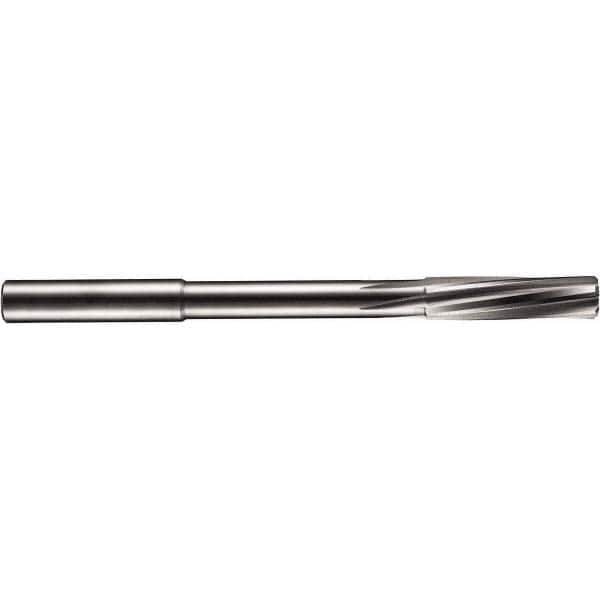 Chucking Reamer: 0.3928″ Dia, 5.2402″ OAL, 1.4972″ Flute Length, Straight Shank, Solid Carbide 6 Flute, RH