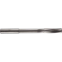 Chucking Reamer: 0.396″ Dia, 5.2402″ OAL, 1.4972″ Flute Length, Straight Shank, Solid Carbide 6 Flute, RH