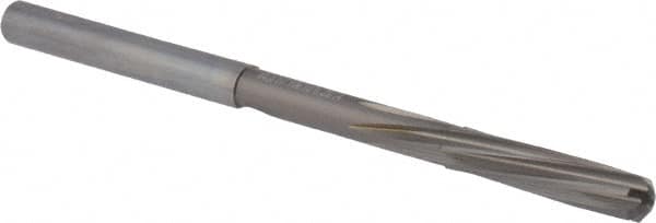 Chucking Reamer: 0.2167″ Dia, 3.6642″ OAL, 1.0244″ Flute Length, Straight Shank, Solid Carbide 6 Flute, RH