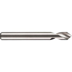 DORMER - 20mm Body Diam, 90°, 131mm OAL, Solid Carbide Spotting Drill - Americas Industrial Supply