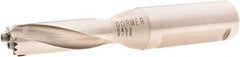 DORMER - 13.5 to 14.5mm Diam, 3xD, 3/4" Shank Diam, 52.5mm Flute, 116.5mm OAL, Replaceable Tip Drill - H853 Toolholder, Series H853 - Americas Industrial Supply