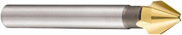 DORMER - 6mm Shank Diam, 3 Flute 60° High Speed Steel Countersink - Americas Industrial Supply