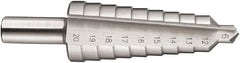 DORMER - 9 Hole Sizes, 12 to 20mm Hole Diam High Speed Steel Step Drill Bit - Americas Industrial Supply