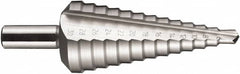 DORMER - 13 Hole Sizes, 6 to 30mm Hole Diam High Speed Steel Step Drill Bit - Americas Industrial Supply