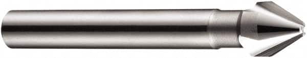 DORMER - 10mm Shank Diam, 3 Flute 60° High Speed Steel Countersink - Americas Industrial Supply
