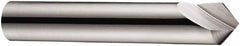 DORMER - 25mm Head Diam, 12mm Shank Diam, 1 Flute 90° High Speed Steel Countersink - Bright Finish, 75mm OAL, Single End, Straight Shank, Right Hand Cut - Americas Industrial Supply