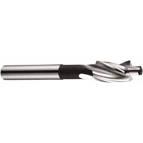 High Speed Steel Solid Pilot Counterbore Bright (Polished), 0.4925″ Diam Straight Shank, 0.2679″ Pilot Diam, 100mm OAL