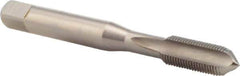 DORMER - 5/16-32 UN 2B 3 Flute Bright Finish High Speed Steel Straight Flute Machine Tap - Bottoming, Right Hand Thread, 72mm OAL, 16mm Thread Length, Oversize - Americas Industrial Supply