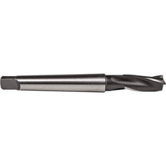 Union Butterfield - 1-1/8" Diam, 3" Shank, Diam, 3 Flutes, Taper Shank, Interchangeable Pilot Counterbore - Americas Industrial Supply