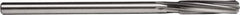 Union Butterfield - 17/64" High Speed Steel 6 Flute Chucking Reamer - Spiral Flute, 1/4" Straight Shank, 1-1/2" Flute Length, 6" OAL - Americas Industrial Supply