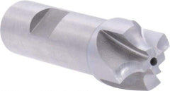 Union Butterfield - 3/16" Radius, 7/8" Mill Diam, 4 Flute High Speed Steel Corner Rounding End Mill - Single End, Uncoated, 3/8" Tip Diam, 3-1/8" OAL, 3/4" Shank Diam - Americas Industrial Supply