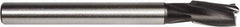 Union Butterfield - 1/4" Diam, 15/64" Shank, Diam, 3 Flutes, Straight Shank, Interchangeable Pilot Counterbore - 3-13/16" OAL, 3/4" Flute Length, Bright Finish, High Speed Steel, Aircraft Style - Americas Industrial Supply