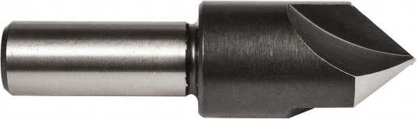 Union Butterfield - 1/4" Head Diam, 3/16" Shank Diam, 3 Flute 100° High Speed Steel Countersink - Americas Industrial Supply