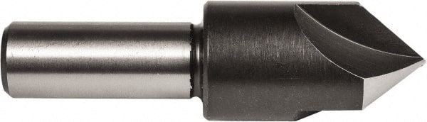 Union Butterfield - 1/4" Head Diam, 3/16" Shank Diam, 3 Flute 60° High Speed Steel Countersink - Americas Industrial Supply