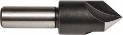 Union Butterfield - 3/4" Head Diam, 1/2" Shank Diam, 3 Flute 90° High Speed Steel Countersink - Bright Finish, 2-5/8" OAL, Single End, Straight Shank, Right Hand Cut - Americas Industrial Supply