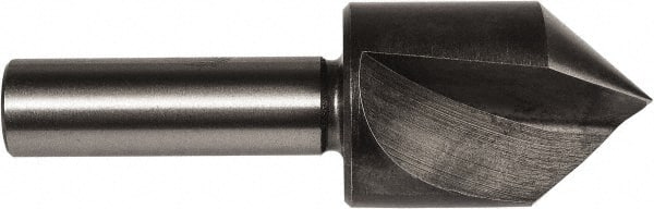 Union Butterfield - 1-1/4" Head Diam, 1/2" Shank Diam, 1 Flute 90° High Speed Steel Countersink - Americas Industrial Supply